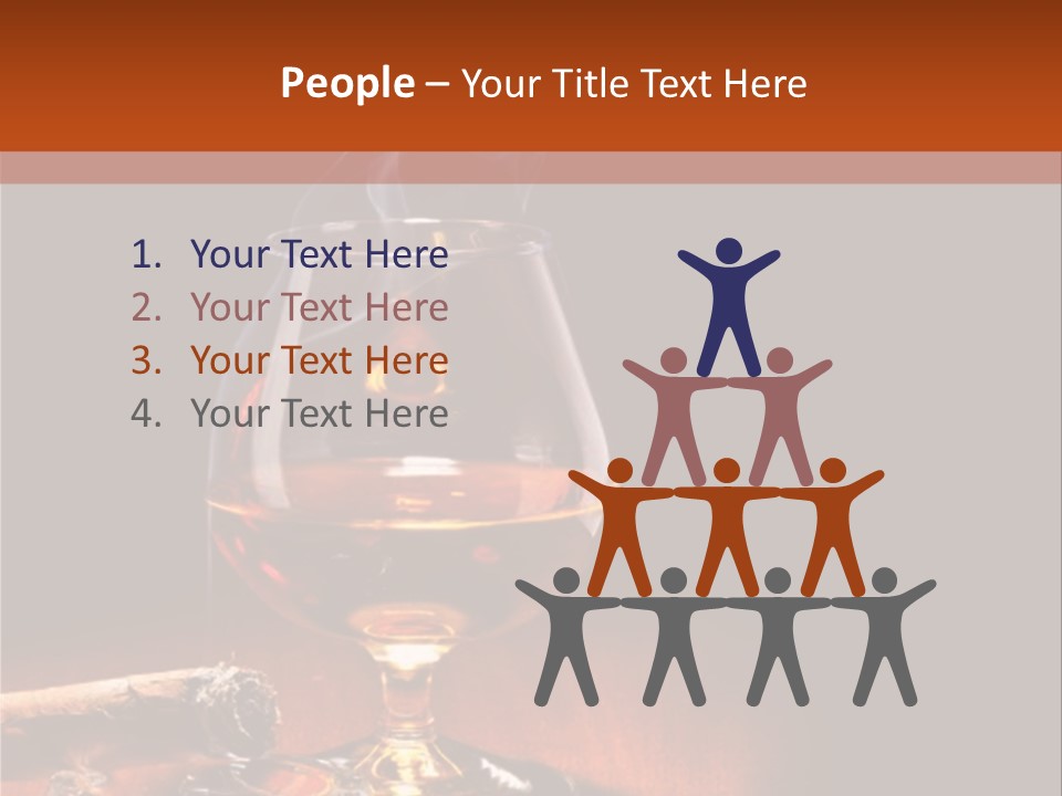 Alcoholic Restaurant Liquid PowerPoint Template