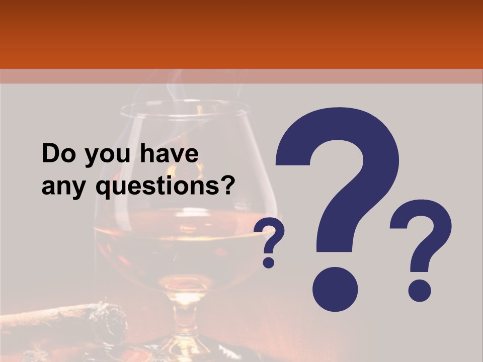Alcoholic Restaurant Liquid PowerPoint Template