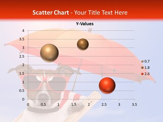 Chair Lazy Copy Space PowerPoint Template