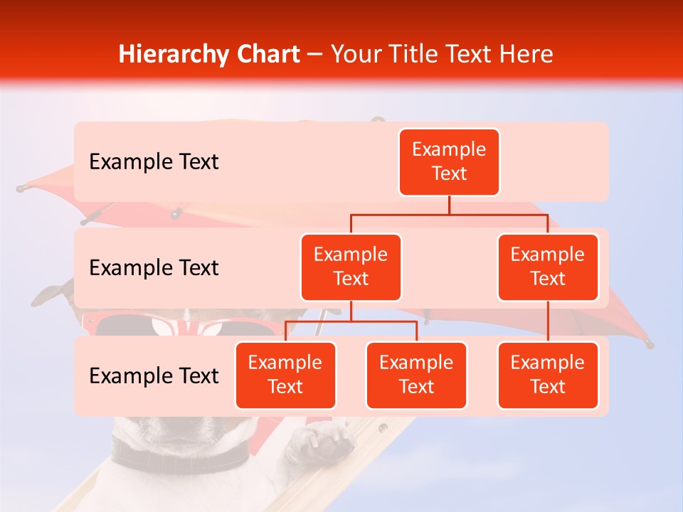 Chair Lazy Copy Space PowerPoint Template