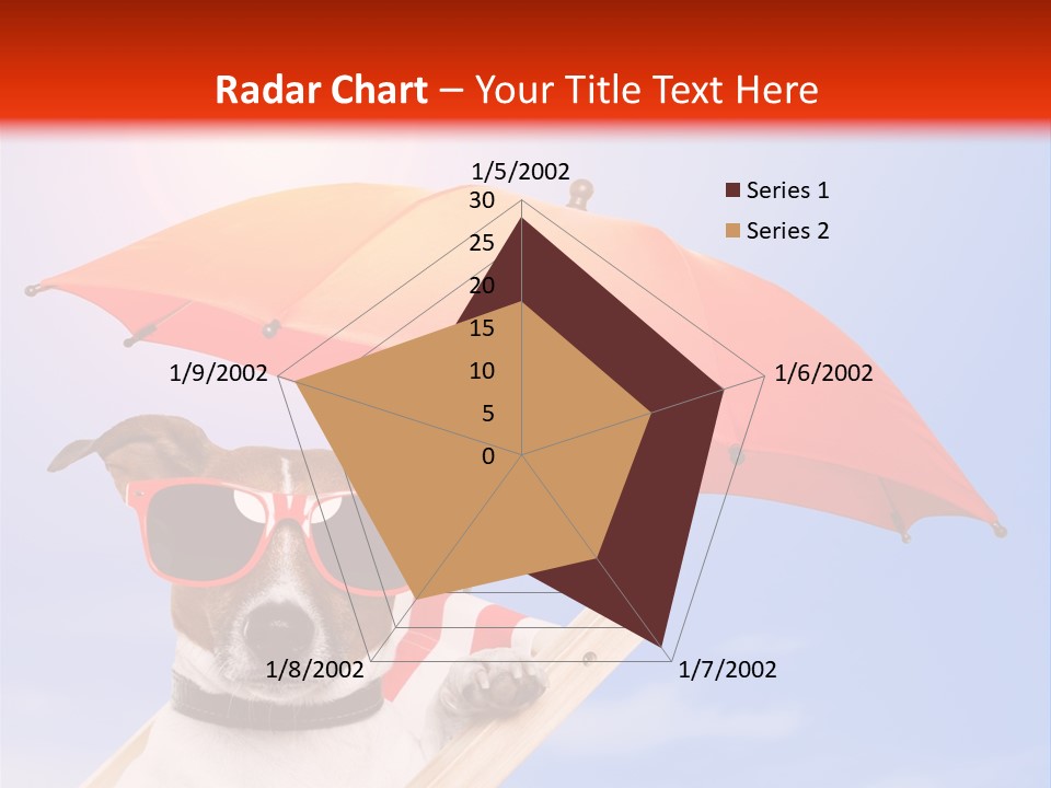 Chair Lazy Copy Space PowerPoint Template