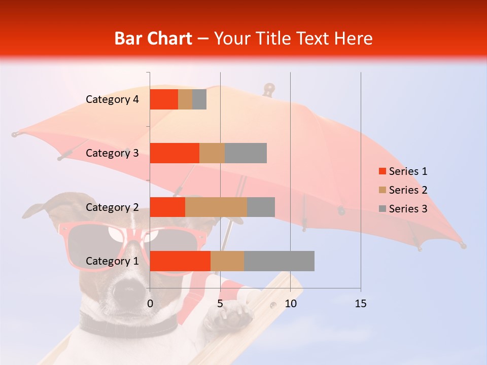 Chair Lazy Copy Space PowerPoint Template