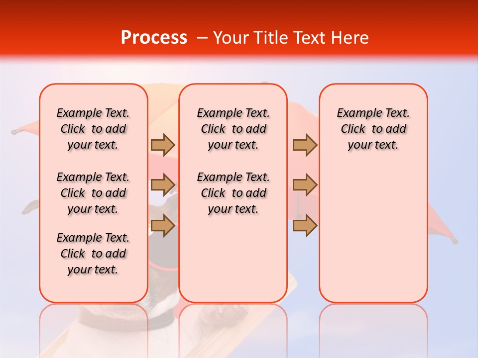 Chair Lazy Copy Space PowerPoint Template