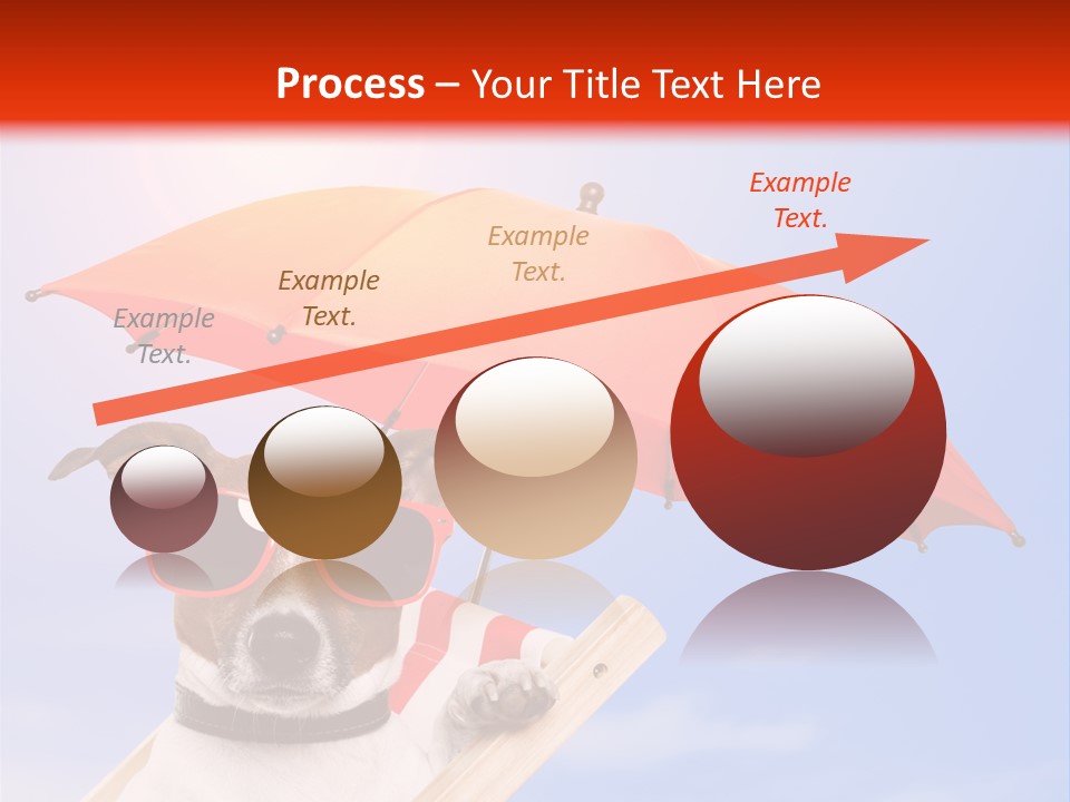 Chair Lazy Copy Space PowerPoint Template