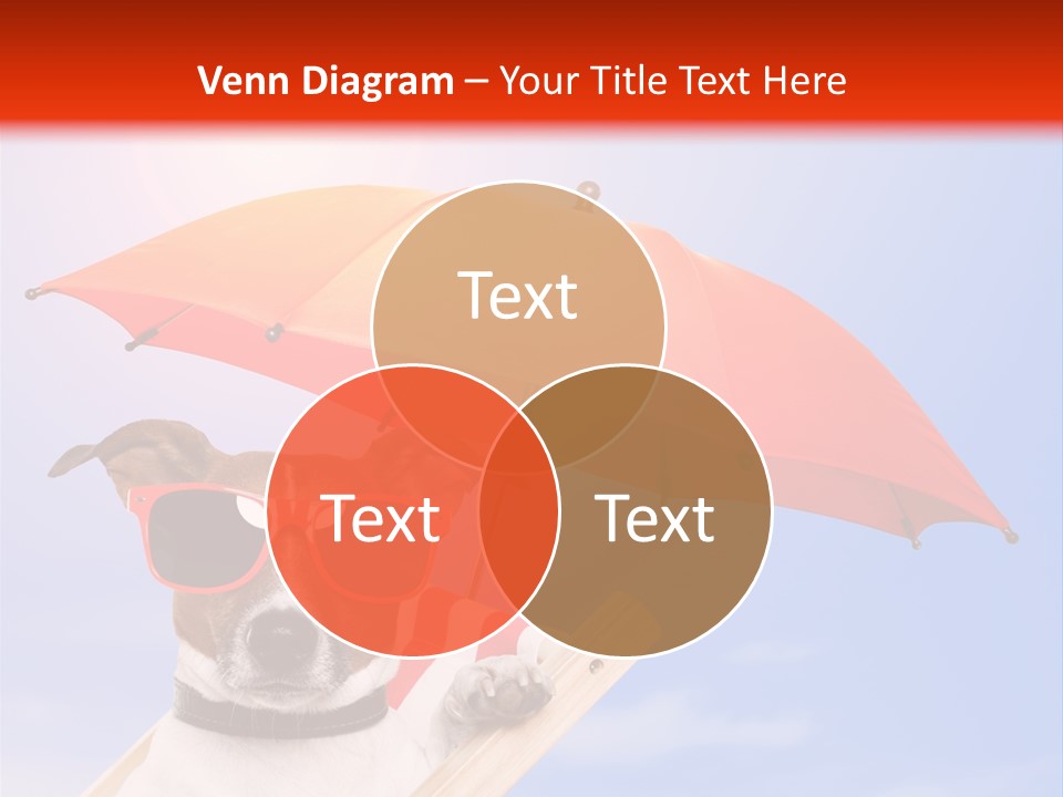Chair Lazy Copy Space PowerPoint Template