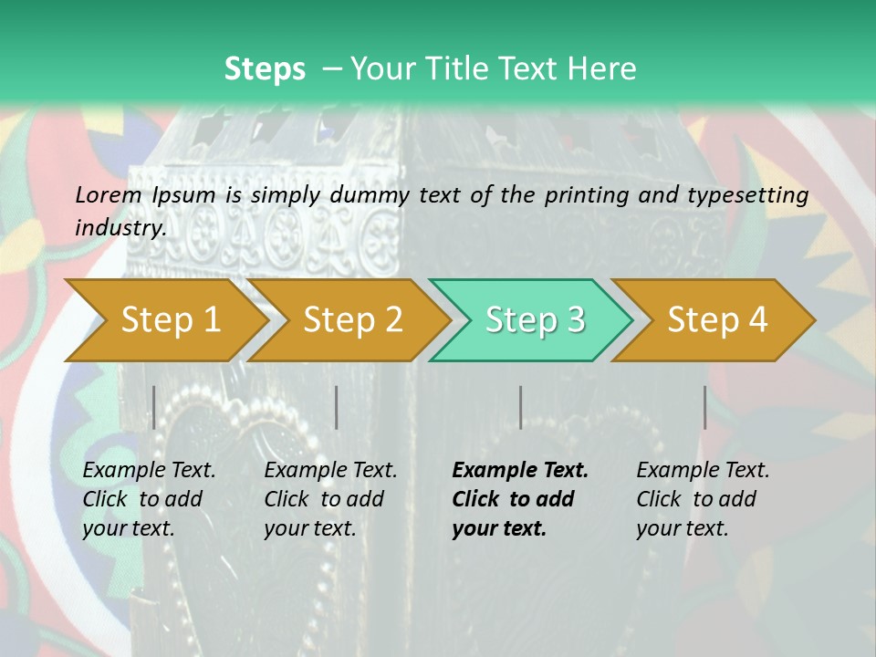 Illuminated Lantern Islamic PowerPoint Template