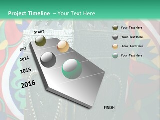 Illuminated Lantern Islamic PowerPoint Template