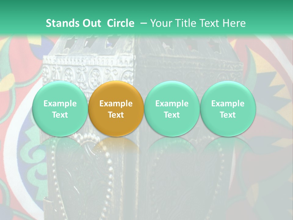 Illuminated Lantern Islamic PowerPoint Template