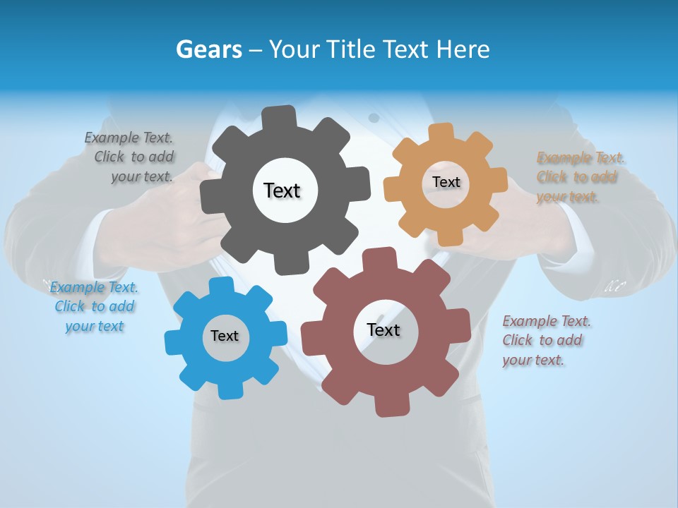 Open Front Conceptual PowerPoint Template