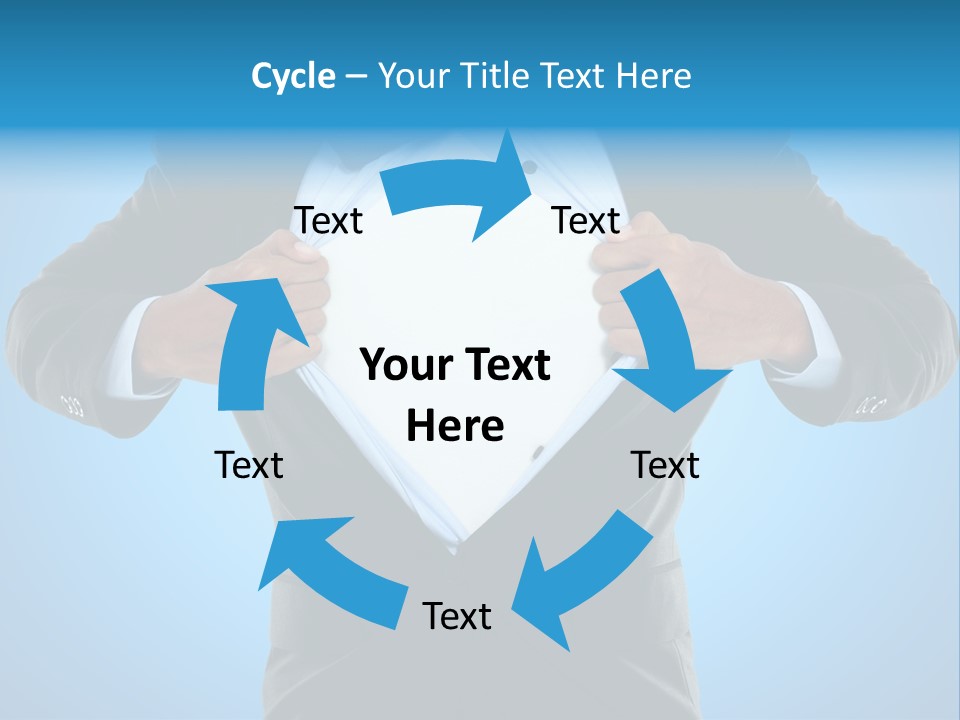 Open Front Conceptual PowerPoint Template