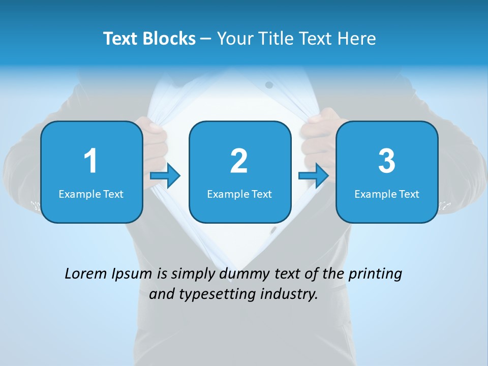 Open Front Conceptual PowerPoint Template