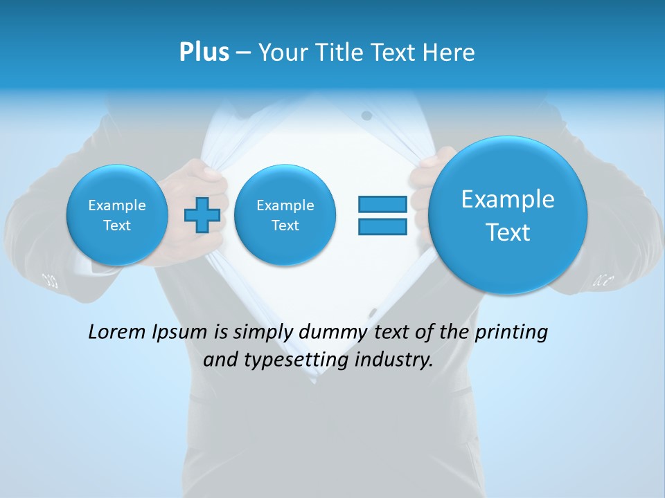 Open Front Conceptual PowerPoint Template
