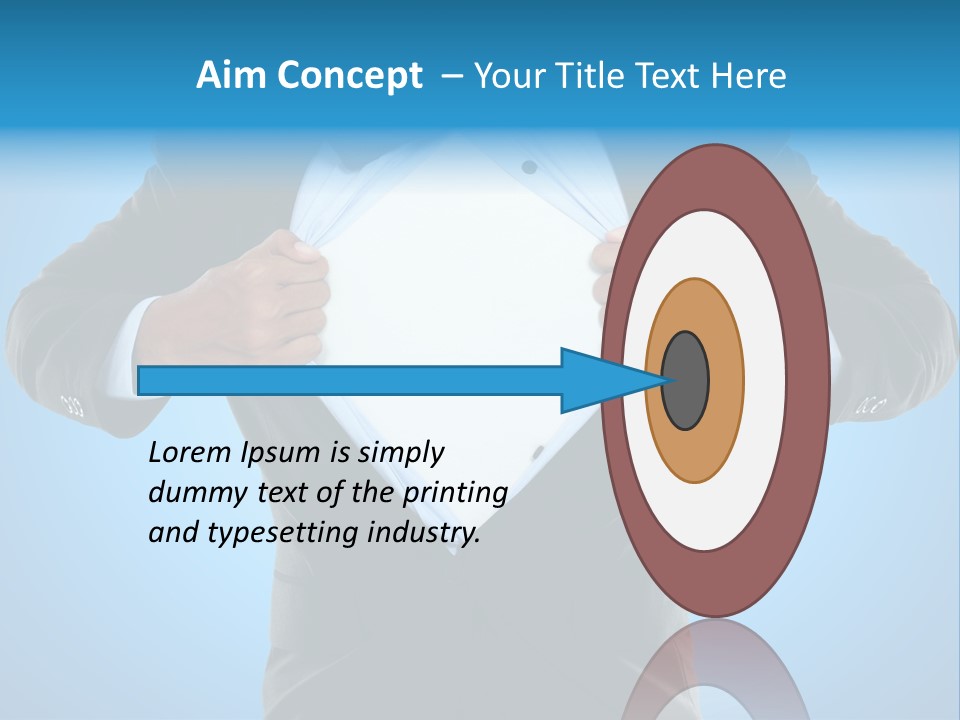 Open Front Conceptual PowerPoint Template