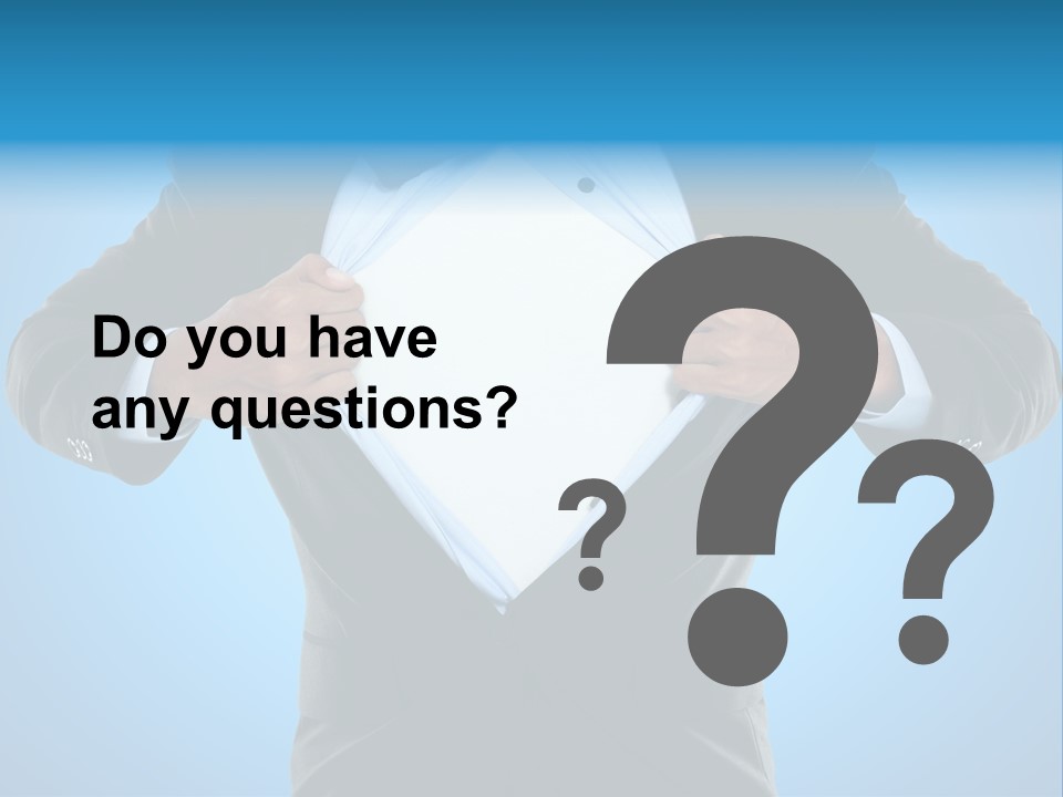 Open Front Conceptual PowerPoint Template