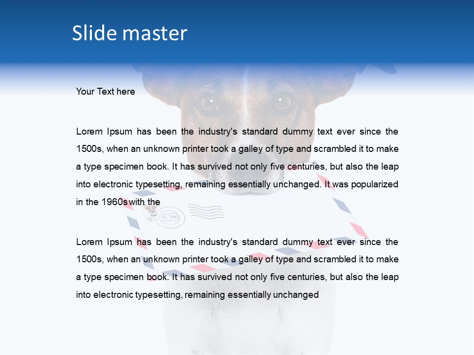 Joke Stamp Funny PowerPoint Template