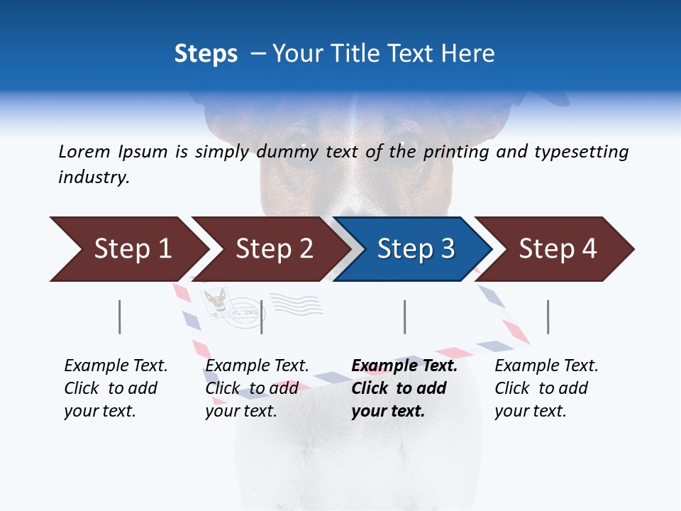 Joke Stamp Funny PowerPoint Template