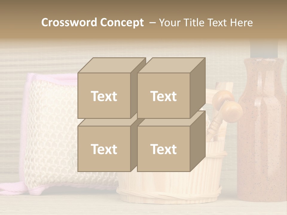 Clean Clothing Bathhouse PowerPoint Template