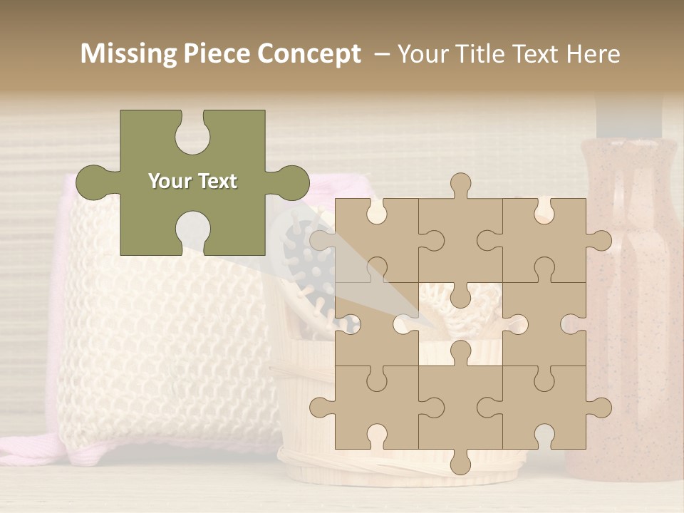 Clean Clothing Bathhouse PowerPoint Template