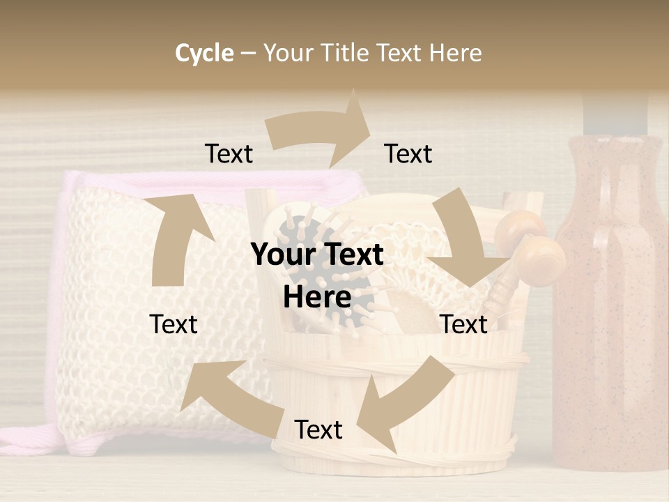 Clean Clothing Bathhouse PowerPoint Template