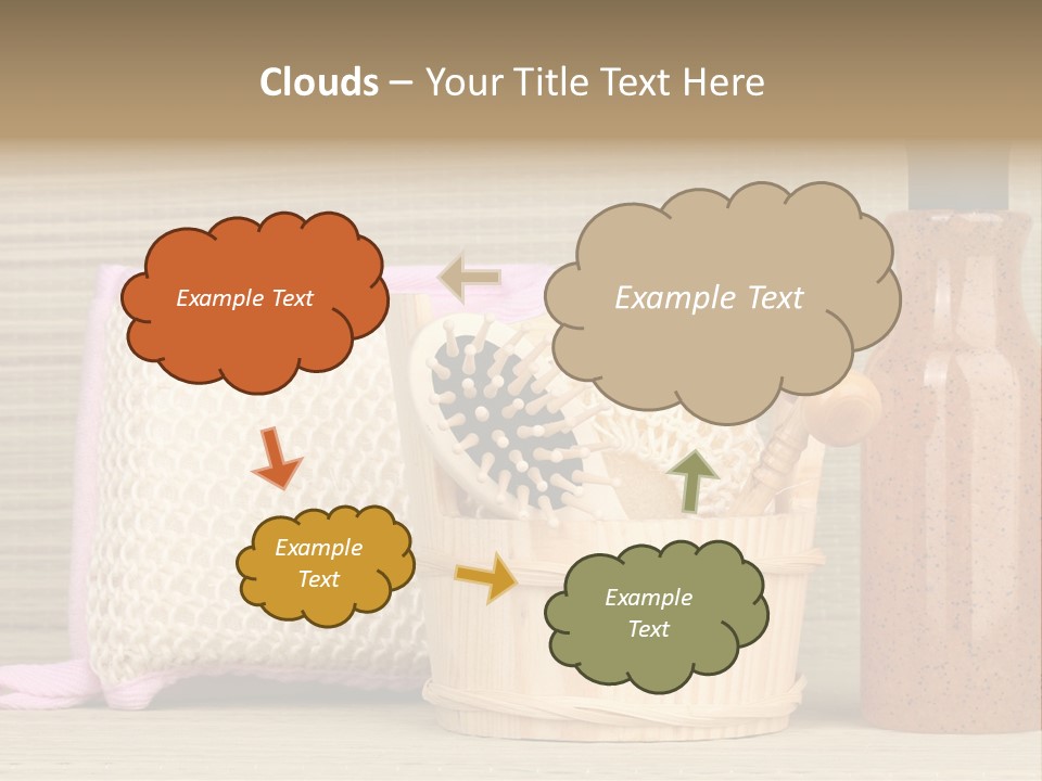 Clean Clothing Bathhouse PowerPoint Template