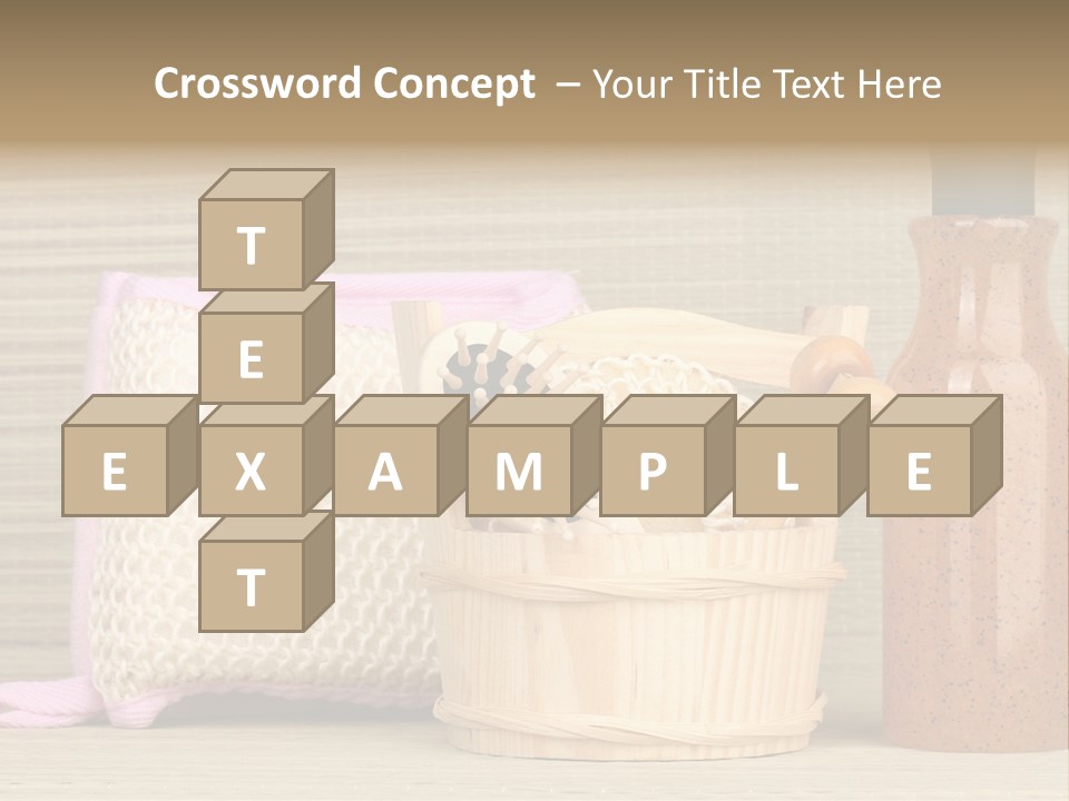 Clean Clothing Bathhouse PowerPoint Template
