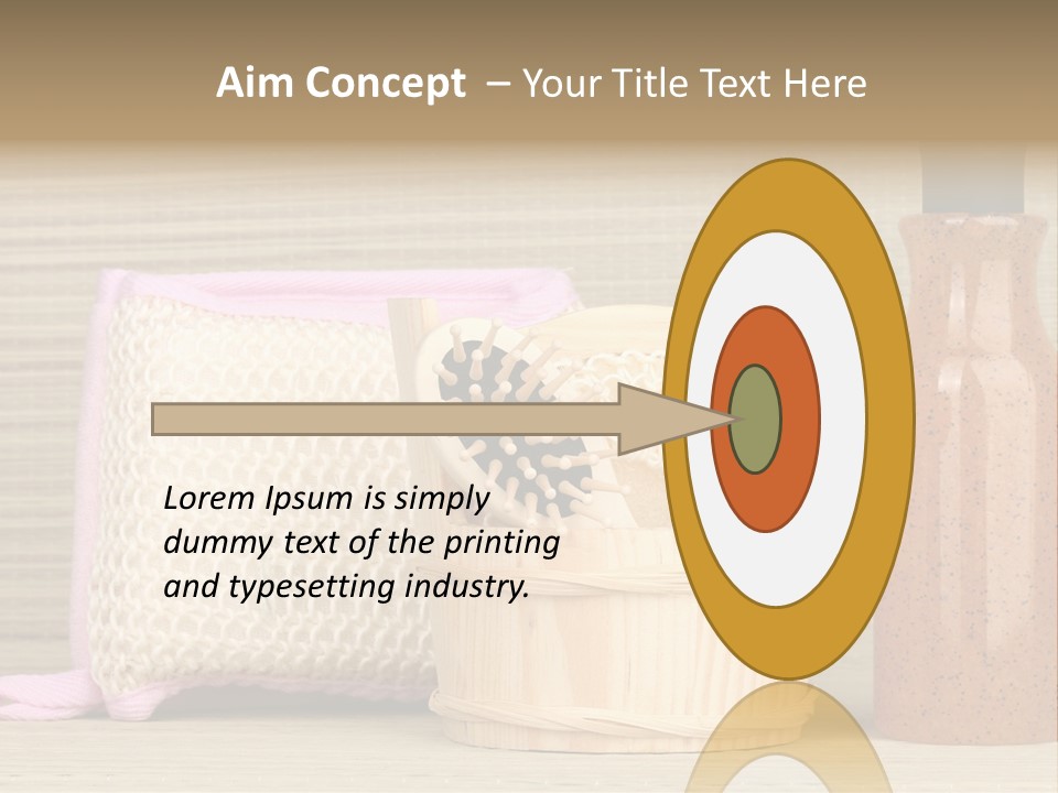 Clean Clothing Bathhouse PowerPoint Template