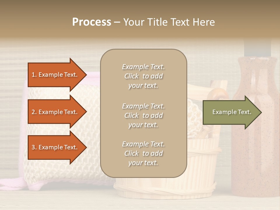 Clean Clothing Bathhouse PowerPoint Template
