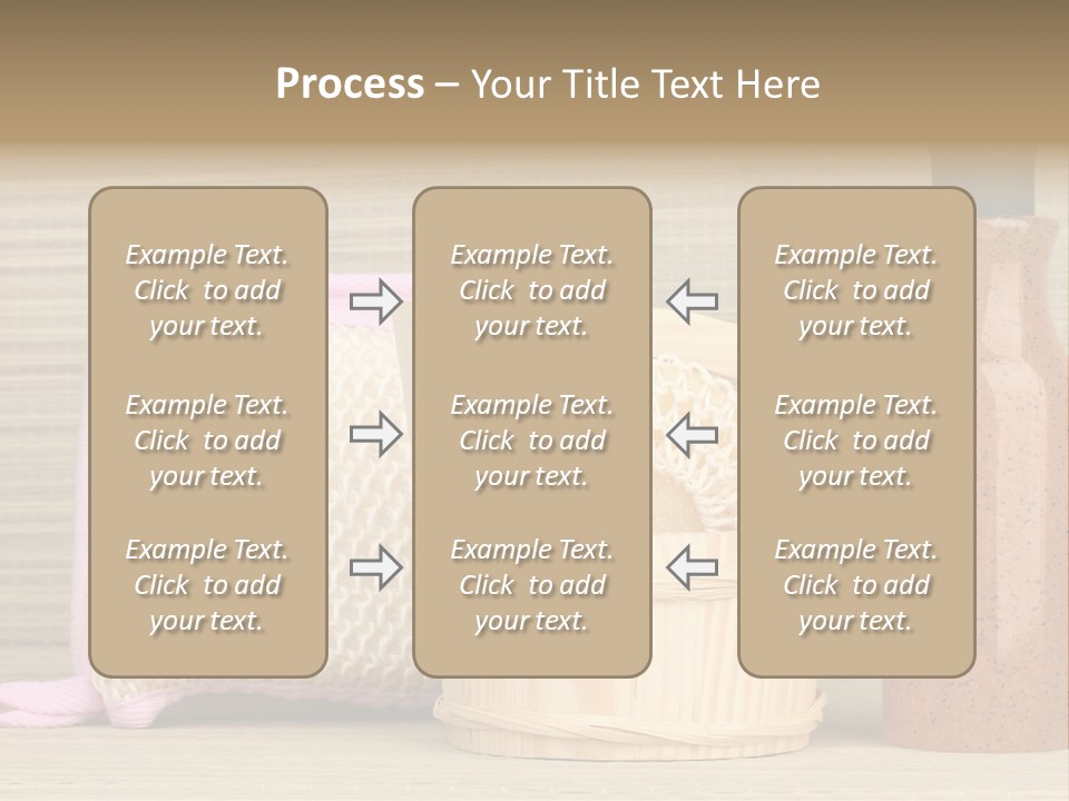 Clean Clothing Bathhouse PowerPoint Template