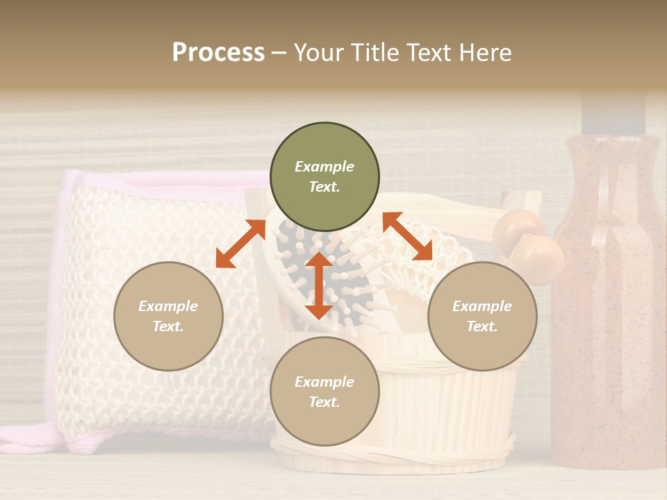 Clean Clothing Bathhouse PowerPoint Template