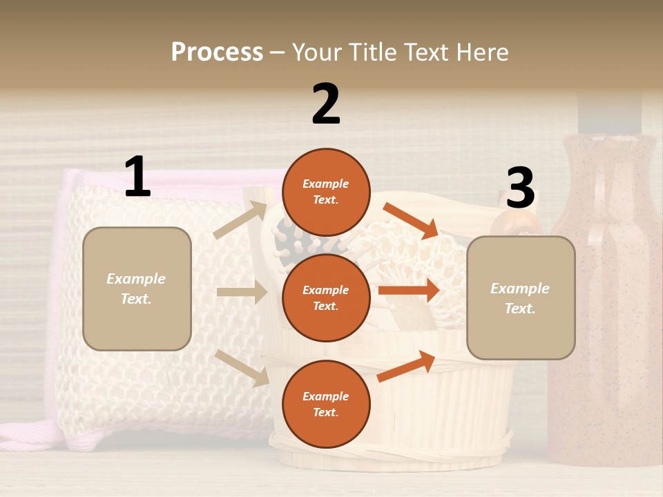 Clean Clothing Bathhouse PowerPoint Template