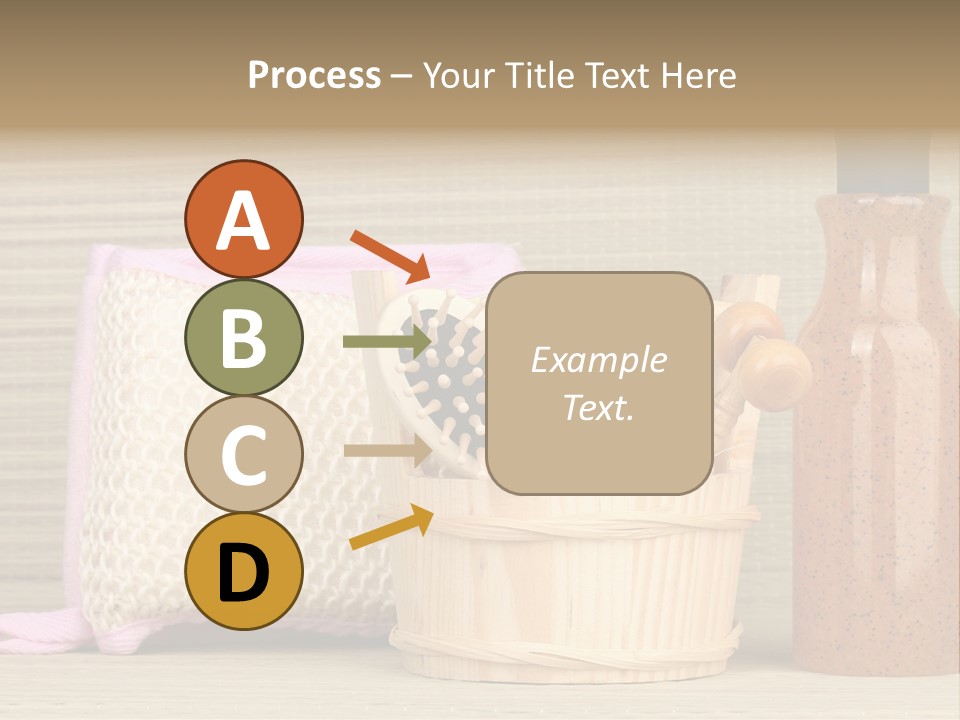 Clean Clothing Bathhouse PowerPoint Template