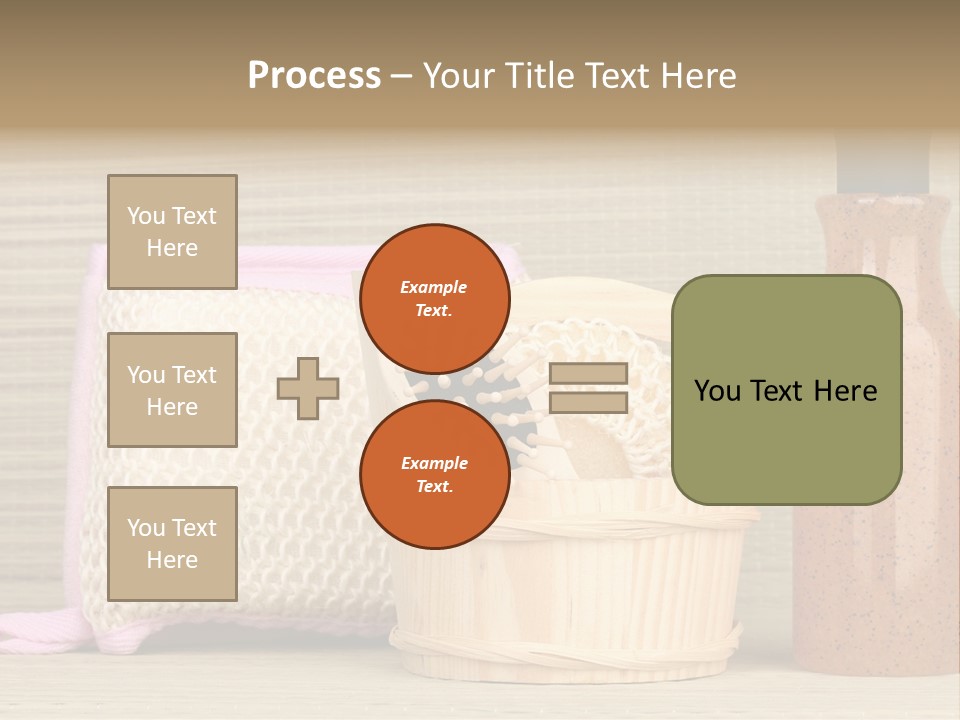Clean Clothing Bathhouse PowerPoint Template