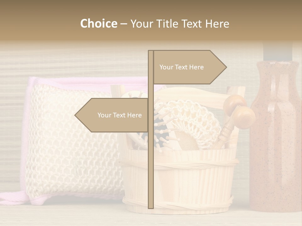 Clean Clothing Bathhouse PowerPoint Template