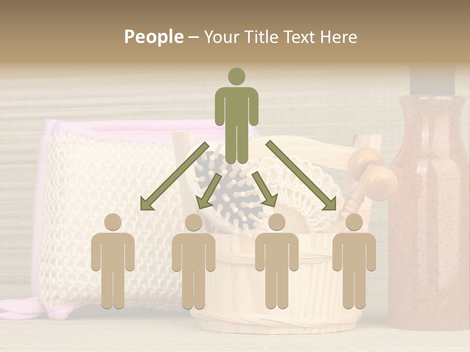 Clean Clothing Bathhouse PowerPoint Template