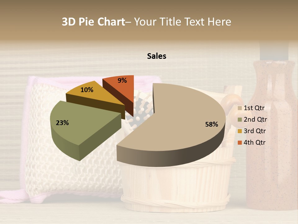 Clean Clothing Bathhouse PowerPoint Template