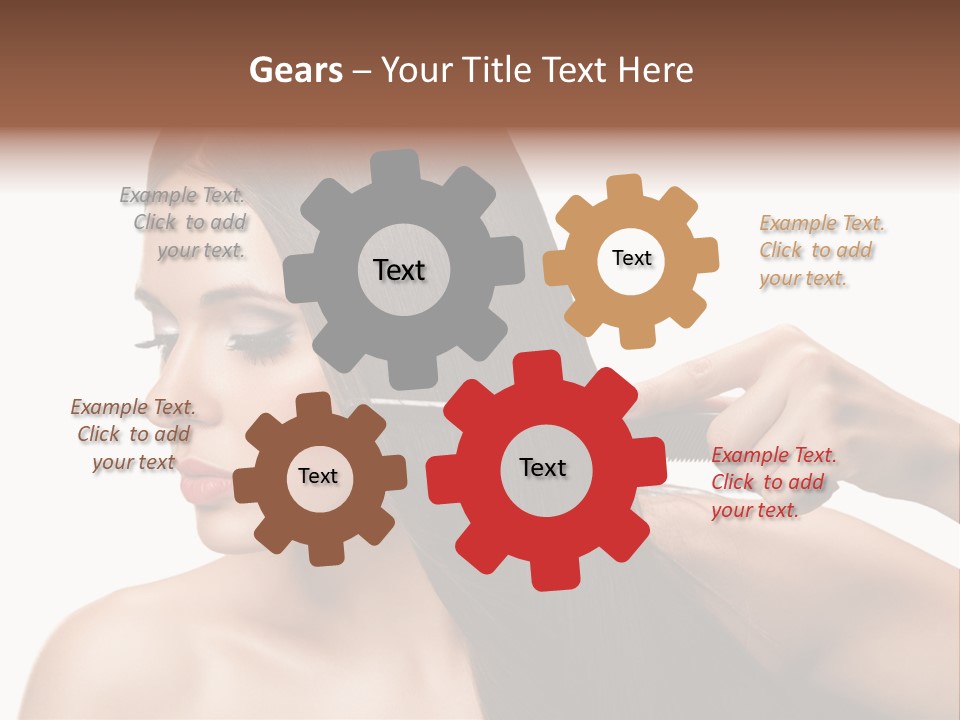 Fashion Coloring Studio PowerPoint Template