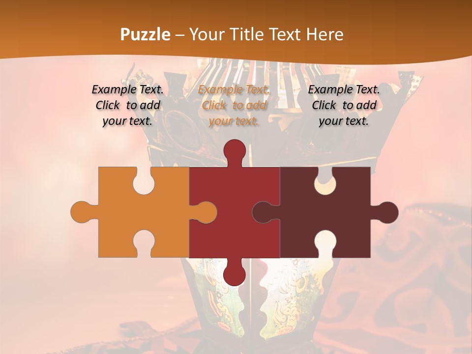 Background Illuminated Middle PowerPoint Template