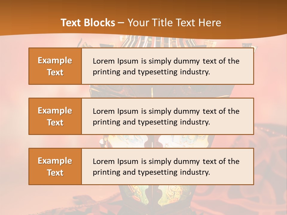 Background Illuminated Middle PowerPoint Template