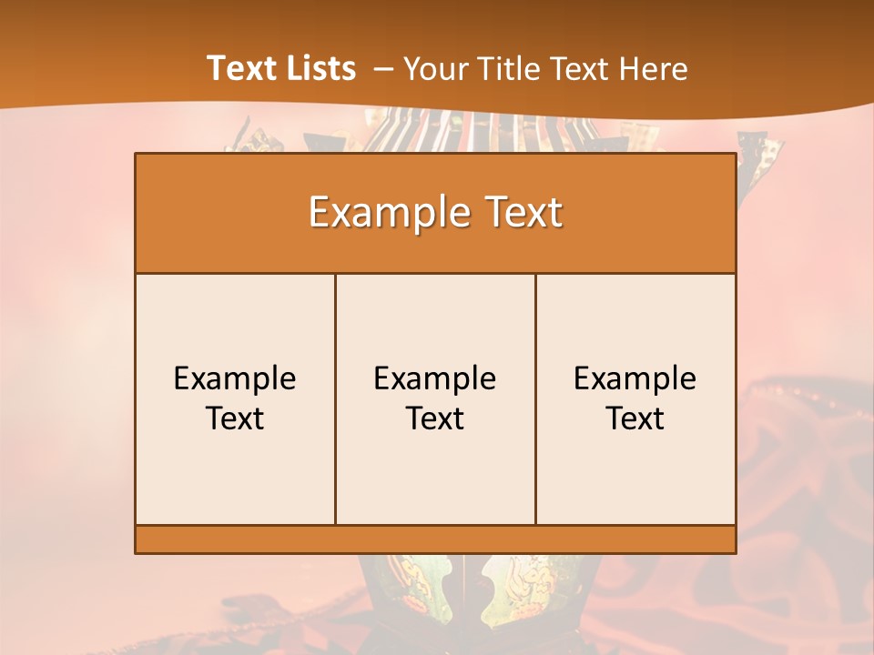 Background Illuminated Middle PowerPoint Template