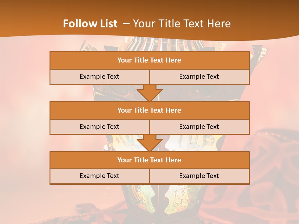 Background Illuminated Middle PowerPoint Template