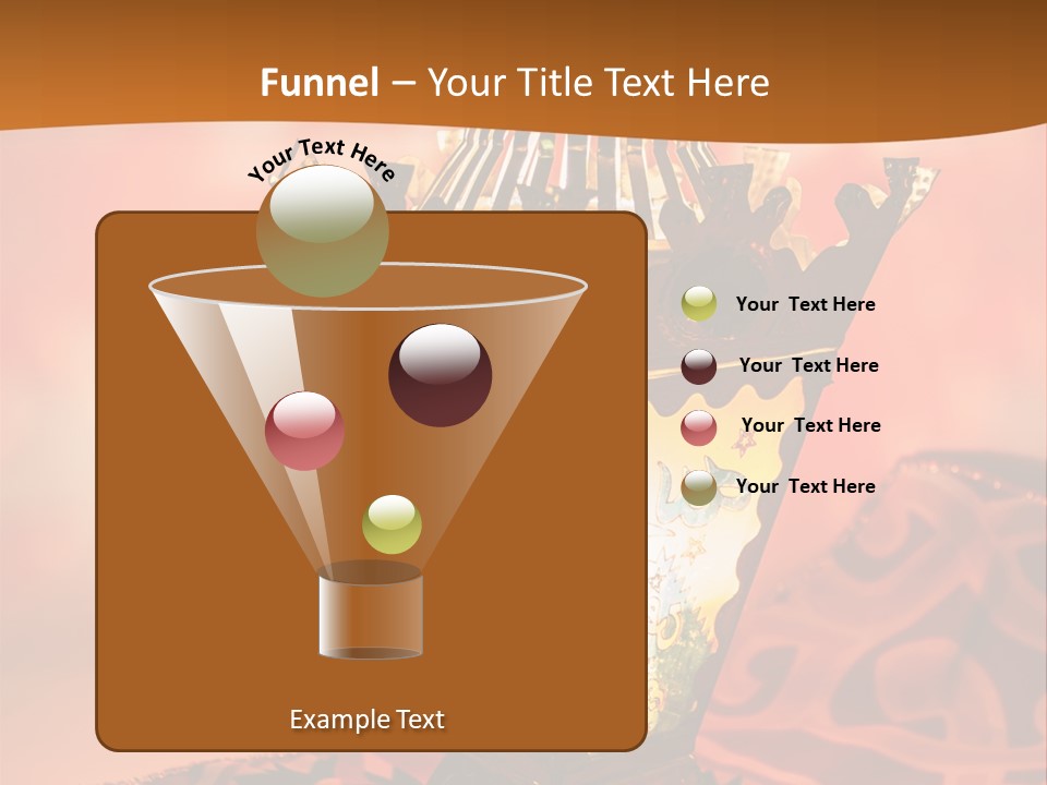 Background Illuminated Middle PowerPoint Template