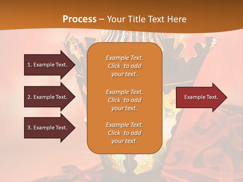Background Illuminated Middle PowerPoint Template