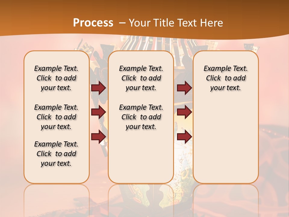 Background Illuminated Middle PowerPoint Template