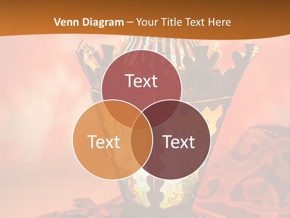 Background Illuminated Middle PowerPoint Template