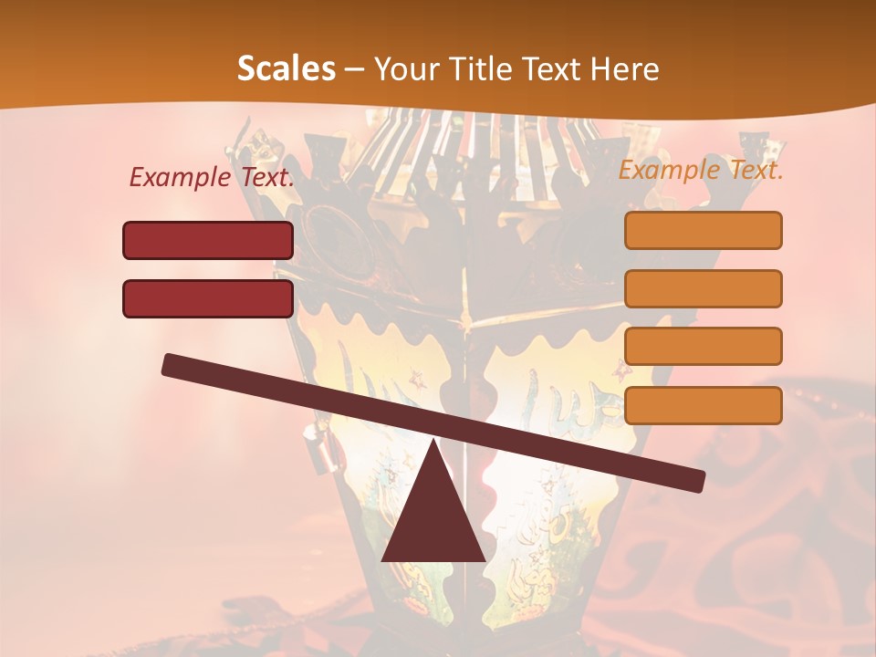 Background Illuminated Middle PowerPoint Template