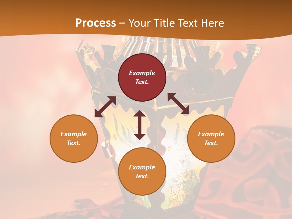 Background Illuminated Middle PowerPoint Template