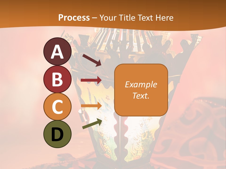 Background Illuminated Middle PowerPoint Template