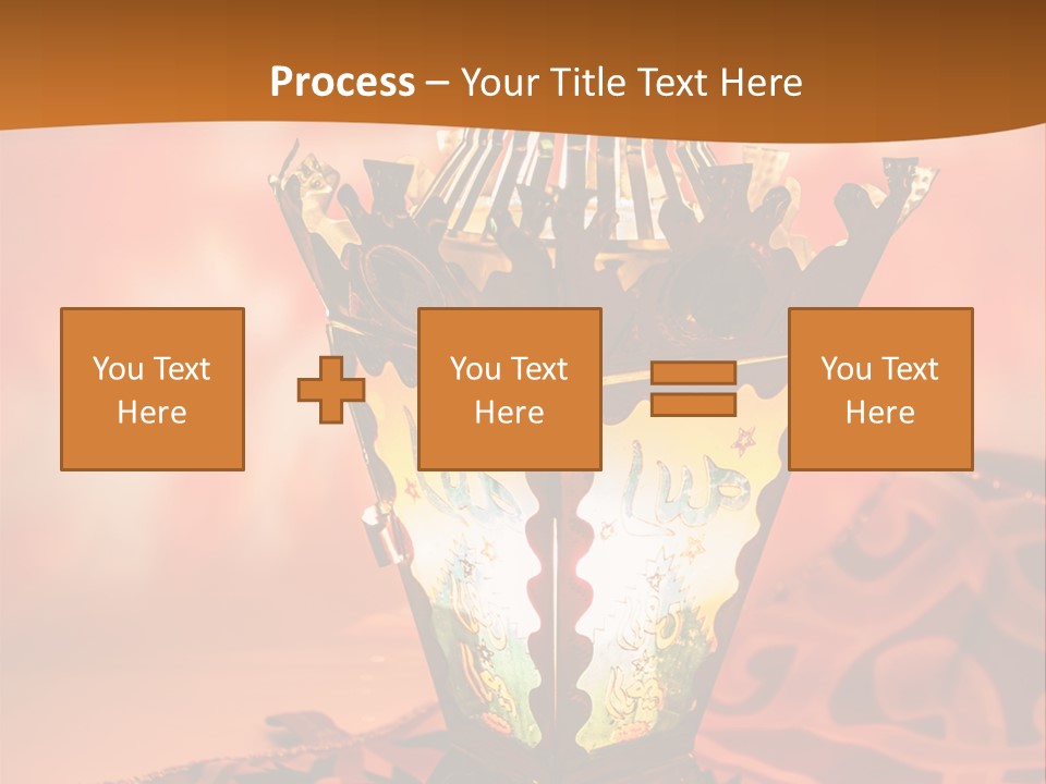 Background Illuminated Middle PowerPoint Template