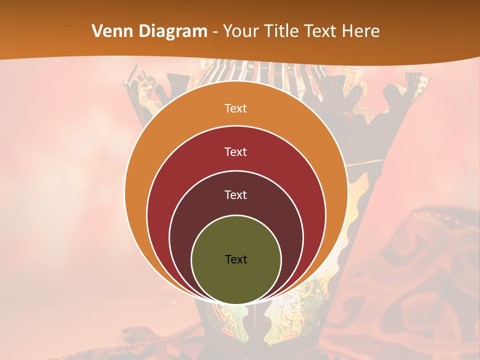 Background Illuminated Middle PowerPoint Template