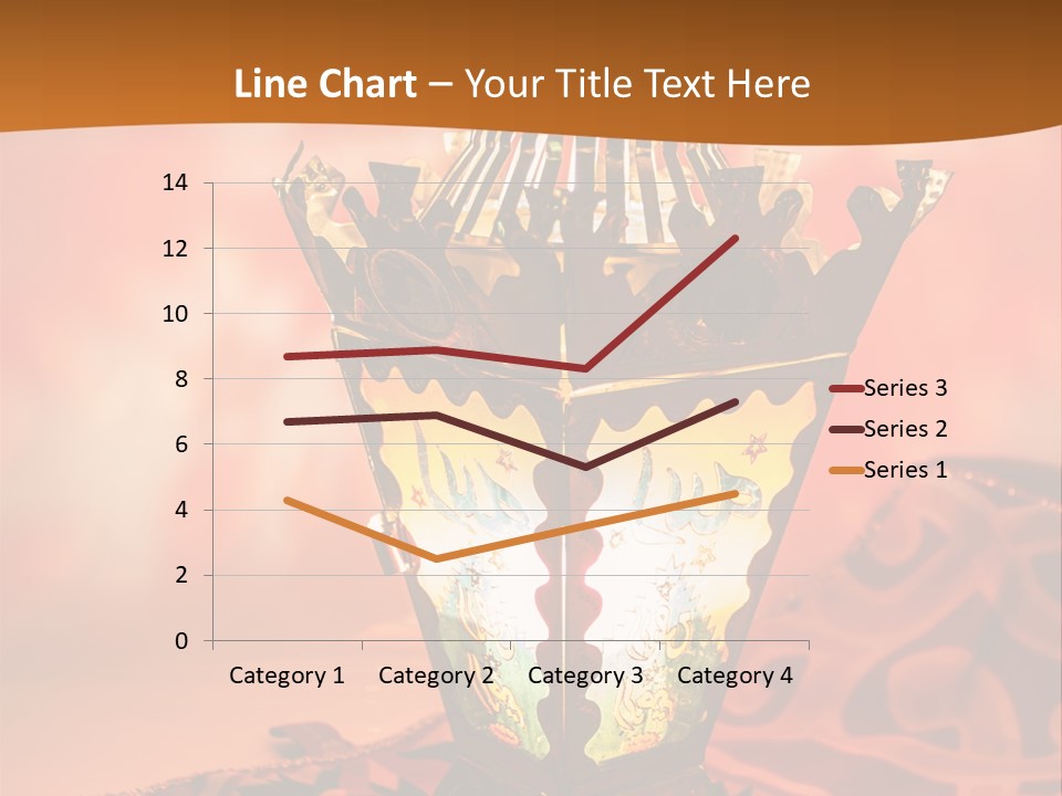 Background Illuminated Middle PowerPoint Template